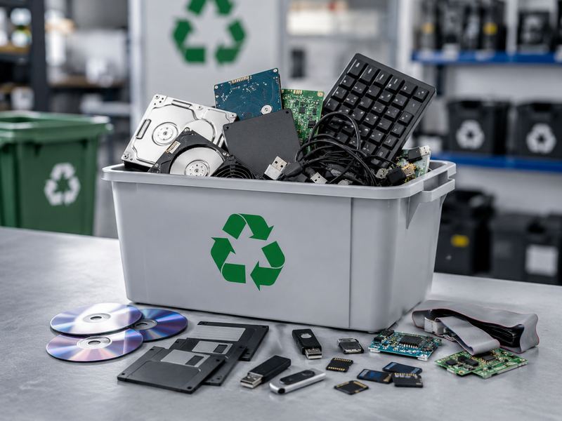 Media disposal and recycling