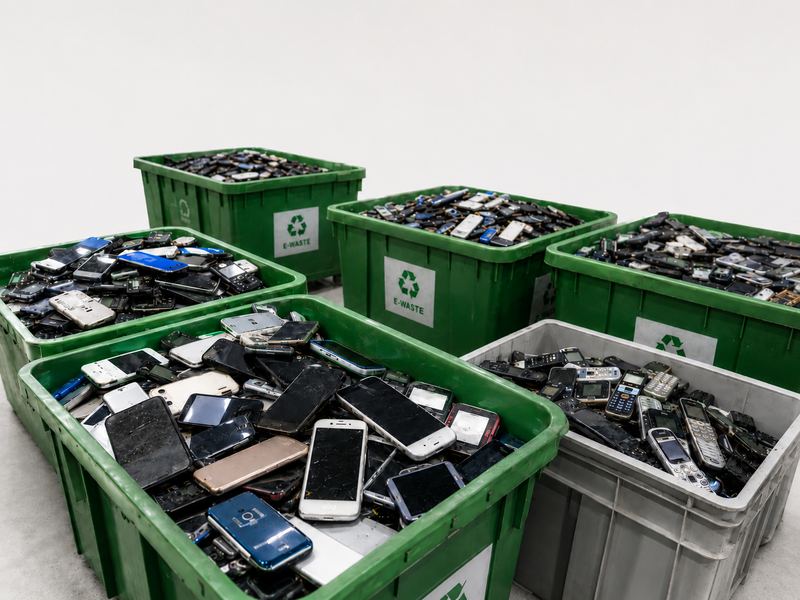Mobile phone recycling